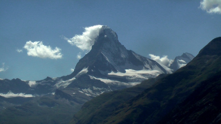 France Alps, Walkers Haute Route (Chamonix to Zermatt), Matterhorn getting closer and closer, Walkopedia