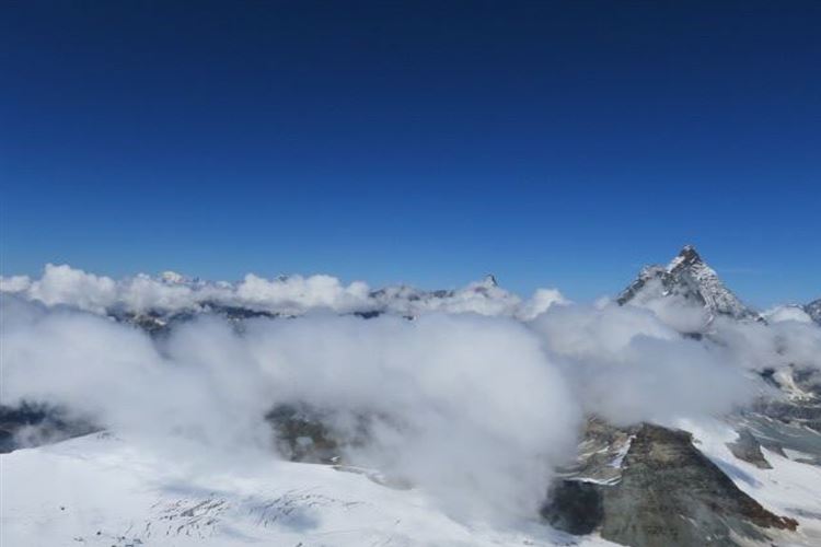 France Alps, Walkers Haute Route (Chamonix to Zermatt), Nearing Col Termin, Walkopedia