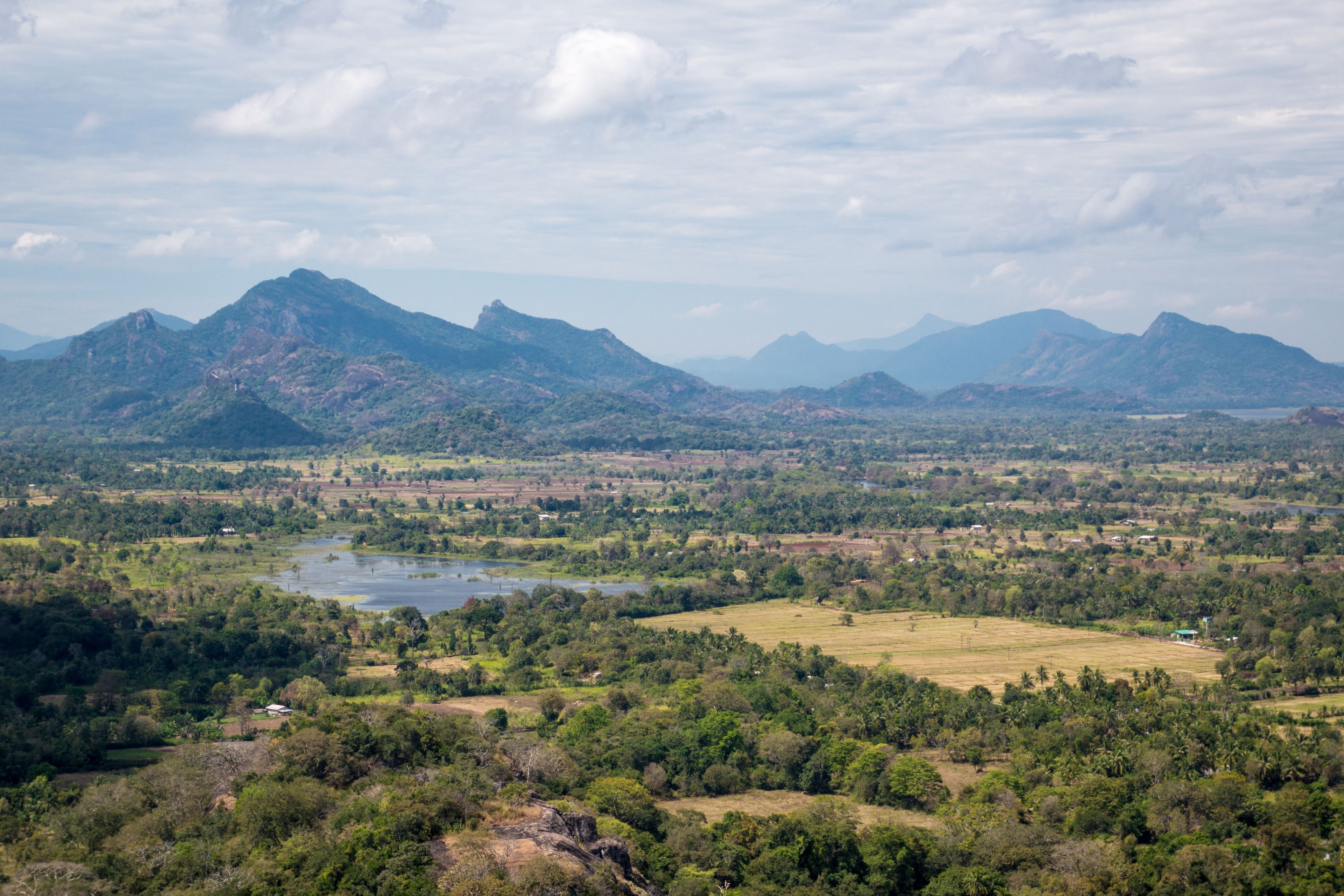 Sri Lanka, Sigiriya, View from Summit 1, Walkopedia