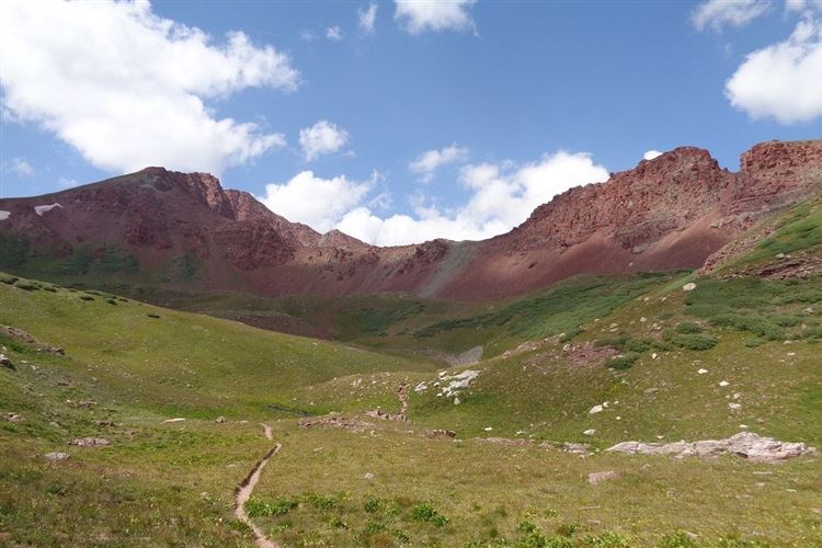 USA Western, Maroon Bells, Approaching Willow Pass, Walkopedia