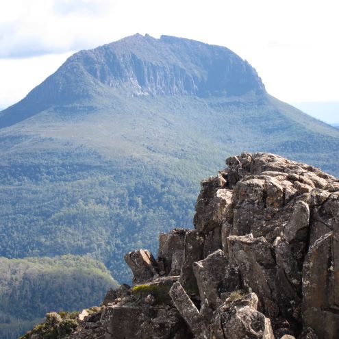 Australia Tasmania, Tasmania, From Mt Oakleigh, Walkopedia