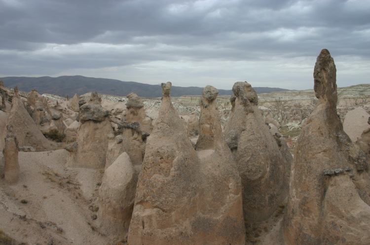 Turkey Central Anatolia Cappadocia, Ak Tepe, Across From Devrent, Walkopedia