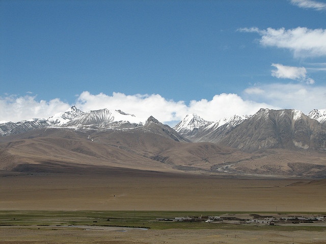 China Tibet, Tsurphu to Yangpachen  , Tsurphu to Yangpachen - reaching the Yangpachen valley, Walkopedia
