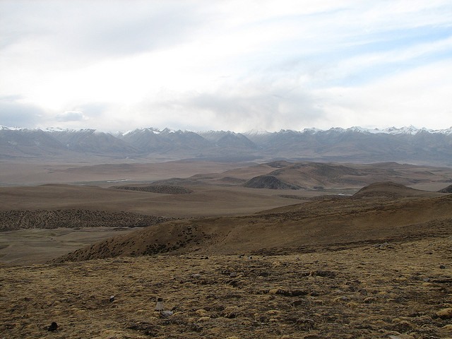 China Tibet, Tsurphu to Yangpachen  , Tsurphu to Yangpachen - Yangpachen valley and the Nyenchen Tanglha mountains, Walkopedia
