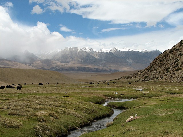 China Tibet, Tsurphu to Yangpachen  , Tsurphu to Yangpachen - Yangpachen valley, Walkopedia