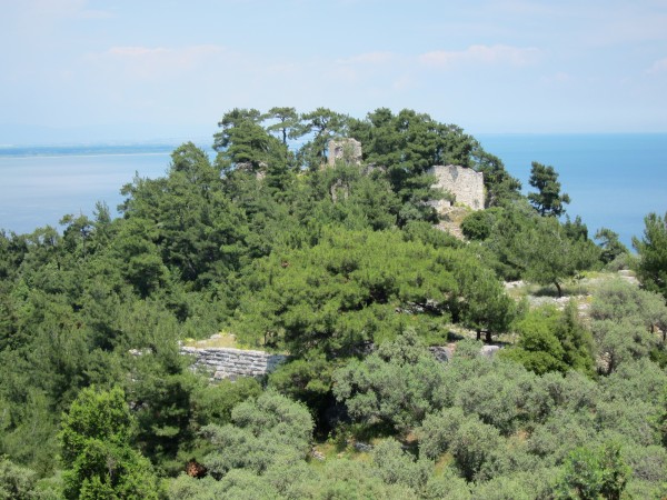 Greece Aegean Islands, Limenas Walls, Thasos, Limenas Walls - Genoese Castle, Walkopedia