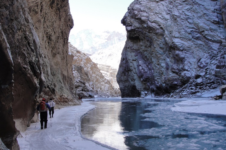 India Ladakh, Zanskar River in Winter, , Walkopedia