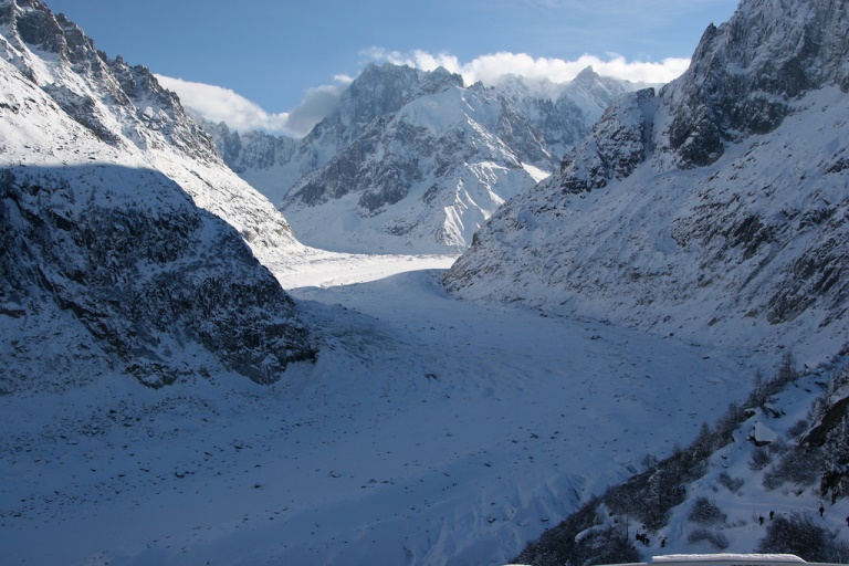 France Alps Aiguilles Rouges, Grand Balcon Nord, Mer de Glace, Chamonix , Walkopedia