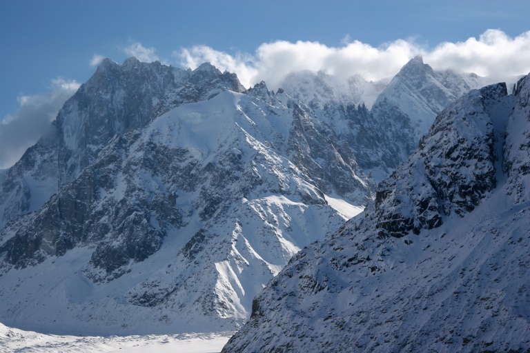 France Alps Aiguilles Rouges, Grand Balcon Nord, Mer de Glace, Chamonix , Walkopedia