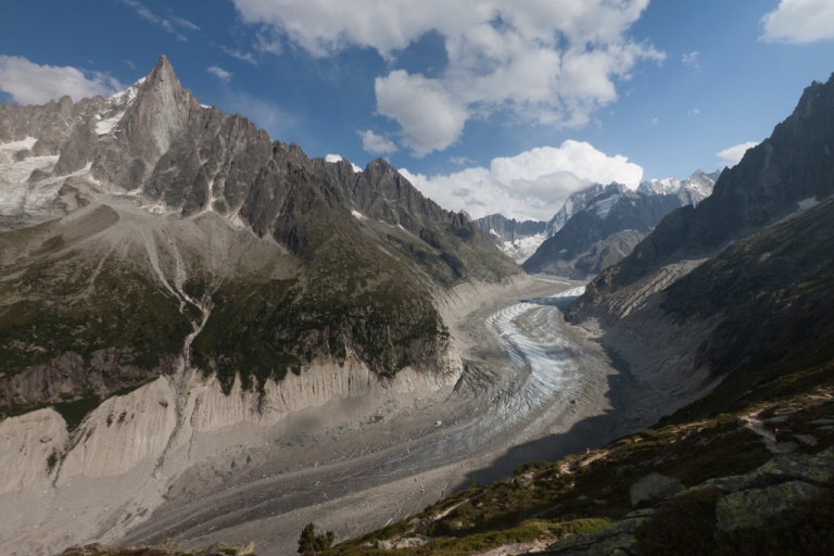 France Alps Aiguilles Rouges, Grand Balcon Nord, Mer de Glacr , Walkopedia