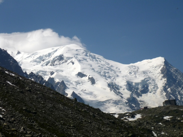 France Alps Aiguilles Rouges, Grand Balcon Nord, View of Mont Blanc , Walkopedia