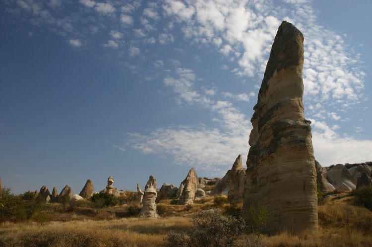 Turkey Central Anatolia Cappadocia, Zemi Valley, Above Zemi Valley, Walkopedia