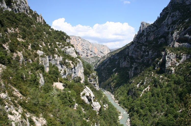 France Provence, GR4 (Verdon Gorge), Verdon Gorge, France, Walkopedia