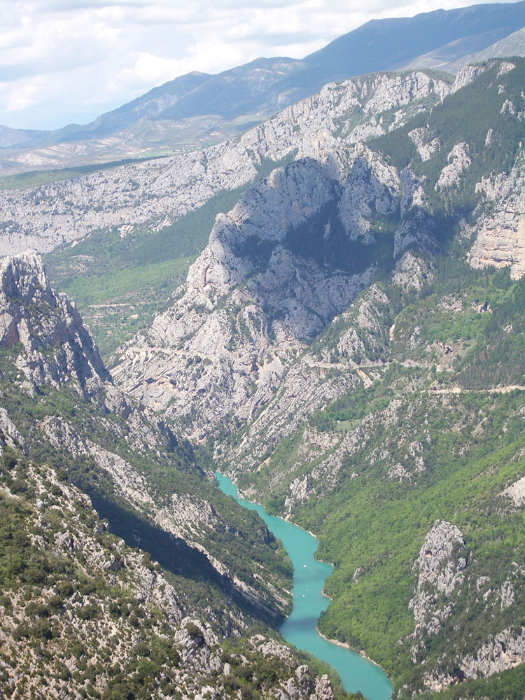 France Provence, GR4 (Verdon Gorge), Gorges du Verdon, Walkopedia