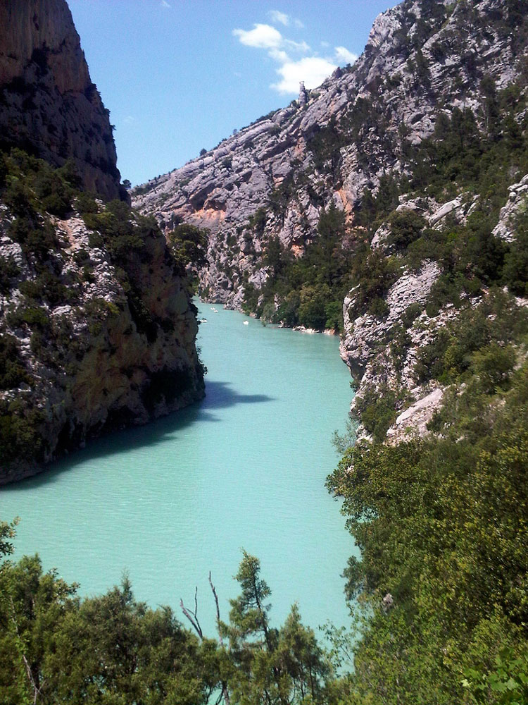 France Provence, GR4 (Verdon Gorge), Les Gorges du Verdon, Walkopedia