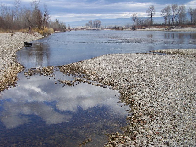 USA Western: Bitterroot Mts, Bitterroot Mountains, Bitterroot Mountains - Bitterroot River, Walkopedia