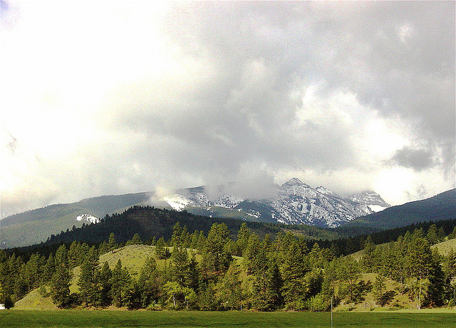 USA Western: Bitterroot Mts, Bitterroot Mountains, Bitterroot Mountains - Traces of snow, Walkopedia