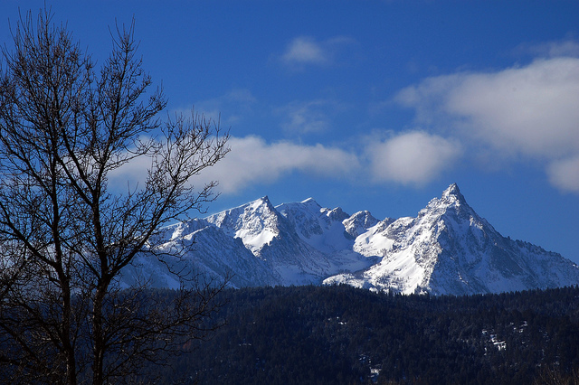 Trapper Peak: Trapper Peak - © Copyright Flickr User Forest Service - Northern Region