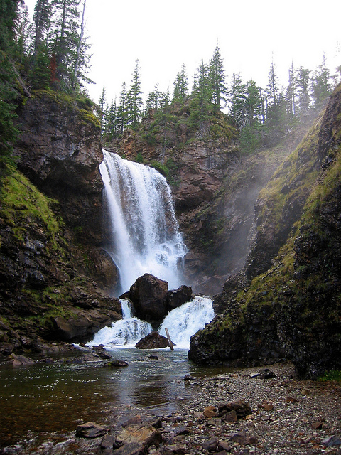 North Circle - Dawn Mist Falls - ©Copyright Flickr User brianandjaclyn... North Circle: North Circle - Dawn Mist Falls - ©Copyright Flickr User brianandjaclyn...
