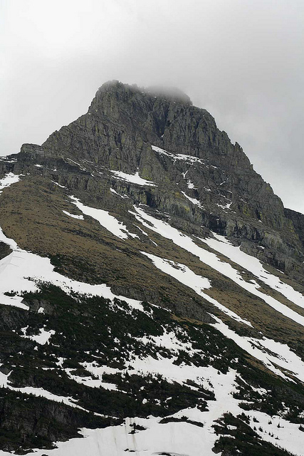 Grinnell Glacier Trail: Grinnell Glacier Trail - Grinnell Mountain - © Copyright Flickr User Acradenia