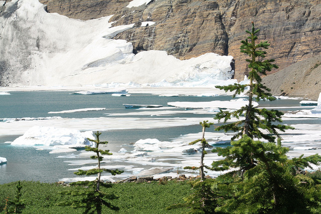 USA Western: Glacier NP, Iceberg Lake Trail, Iceberg Lake Trail - Iceberg Lake, Walkopedia