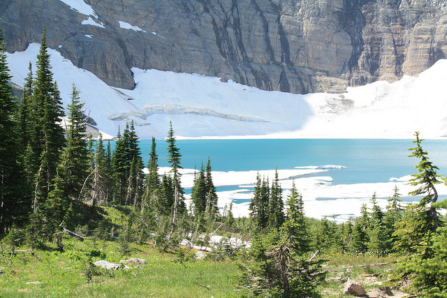 USA Western: Glacier NP, Iceberg Lake Trail, Iceberg Lake Trail - Iceberg Lake, Walkopedia