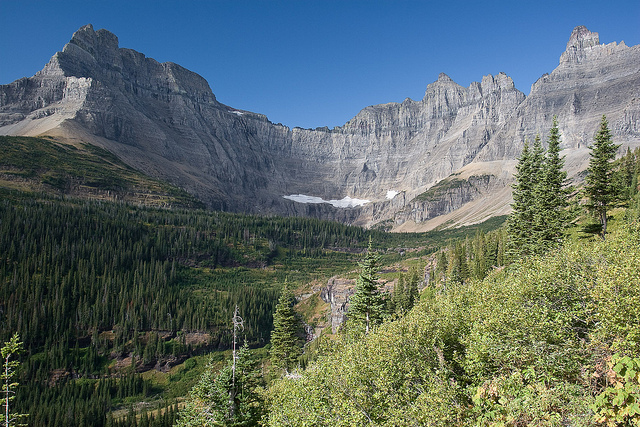 USA Western: Glacier NP, Iceberg Lake Trail, Iceeberg Lake Trail - Iceberg Lake Cirque, Walkopedia