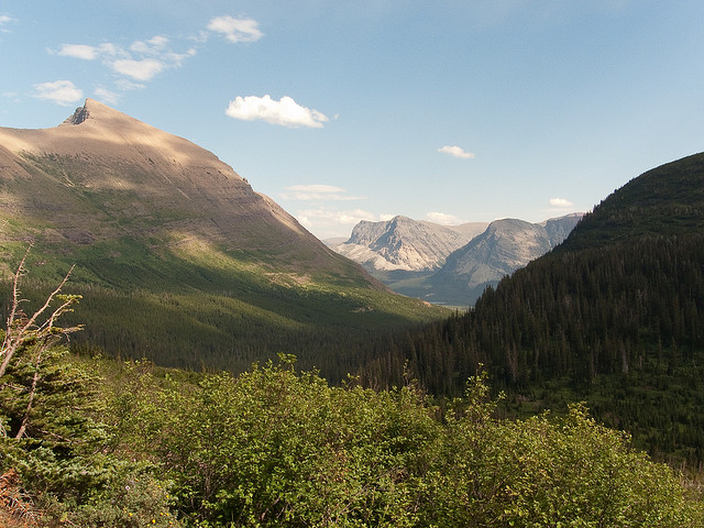 USA Western: Glacier NP, Iceberg Lake Trail, Iceberg Lake Trail - On the trail, Walkopedia