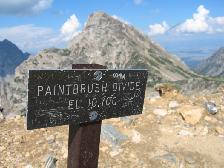 USA Western: Grand Teton NP, Paintbrush/Cascade Loop, Paintbrush/Cascade - Paintbrush Divide, Walkopedia