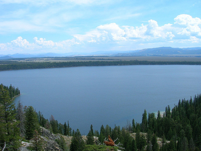Grand Teton National Park - Inspiration Point - © Copyright Flickr User norrisbaby Jenny Lake to Cascade Canyon: Grand Teton National Park - Inspiration Point - © Copyright Flickr User norrisbaby