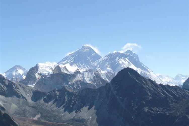 Nepal Everest Region, Gokyo Valley, Mount Everest from Gokyo Ri, Walkopedia