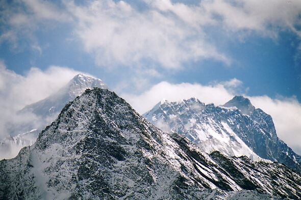 Nepal Everest Region, Gokyo Valley, Gokyo Valley - Everest from Gokyo Ri, Walkopedia