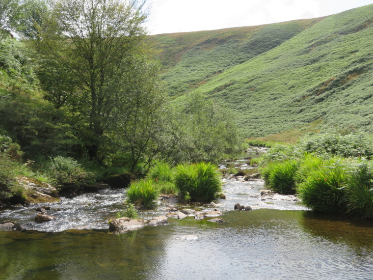 United Kingdom England South-west, Two Moors Way, Barle valley south of Simonsbath , Walkopedia