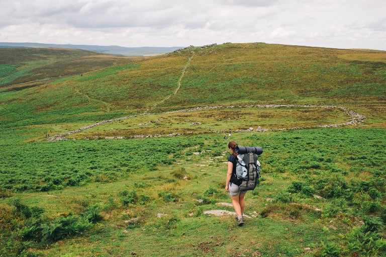 United Kingdom England South-west, Two Moors Way, From Holne to around Chagford in Dartmoor, Exmoor, Walkopedia