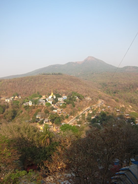 Myanmar, Mount Popa , Mt Popa - Village, resort, volcano, Walkopedia