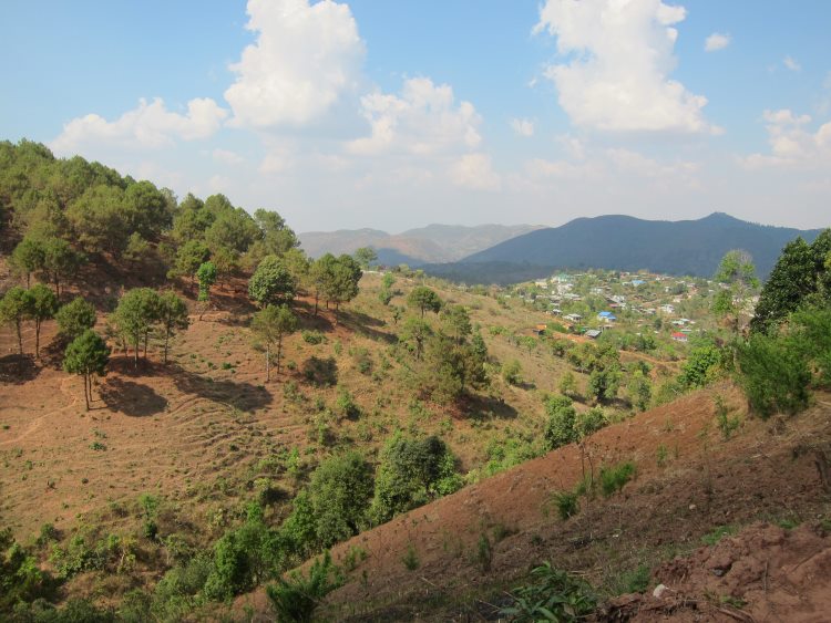 Myanmar, Kalaw-Inle Area, Kalaw Area - Kalaw outskirts, Walkopedia