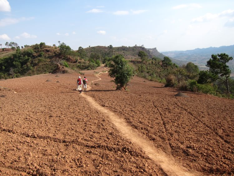 Myanmar, Kalaw-Inle Area, Kalaw Area - Along plateau edge, Walkopedia