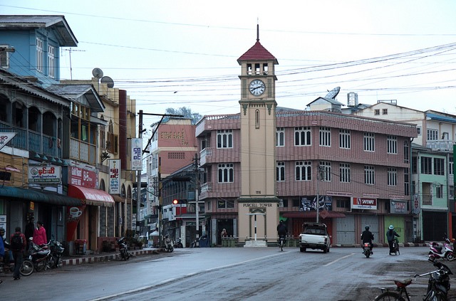 Myanmar, Pyin U Lwin, Pyin U Lwin - Purcell tower, Walkopedia