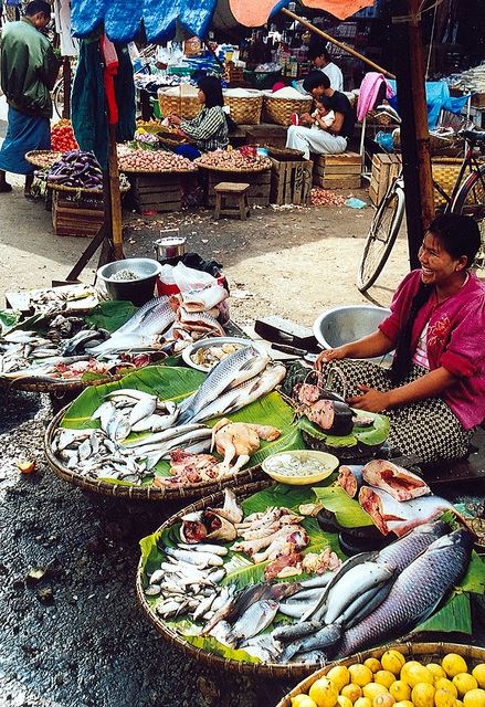 Myanmar, Pyin U Lwin, Pyin U Lwin - market, Walkopedia