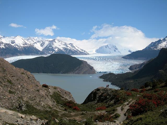 Chile Patagonia: Torres del Paine NP, Lago Pingo, Lago Pingo - Glacier Grey, Walkopedia