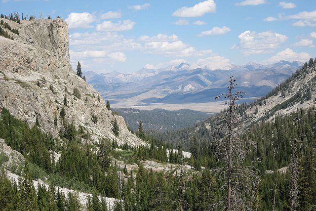 USA North-west, Sawtooth Mountains/Traverse, Sawtooth Valley above Petit Lake, Walkopedia