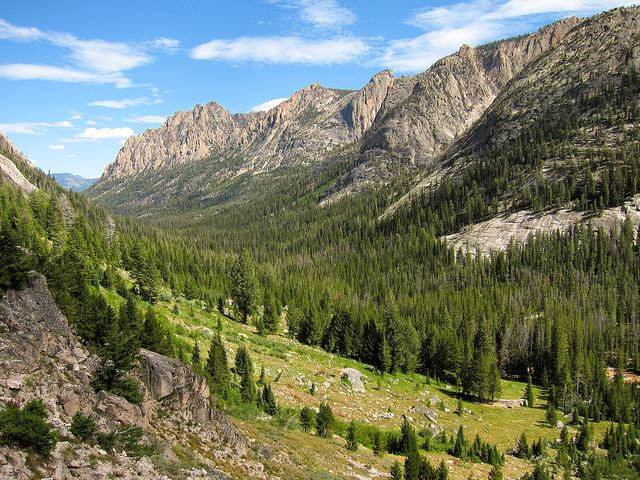 USA North-west, Sawtooth Mountains/Traverse, Sawtooth Traverse - Redfish Canyon From Alpine Lake Trail, Walkopedia