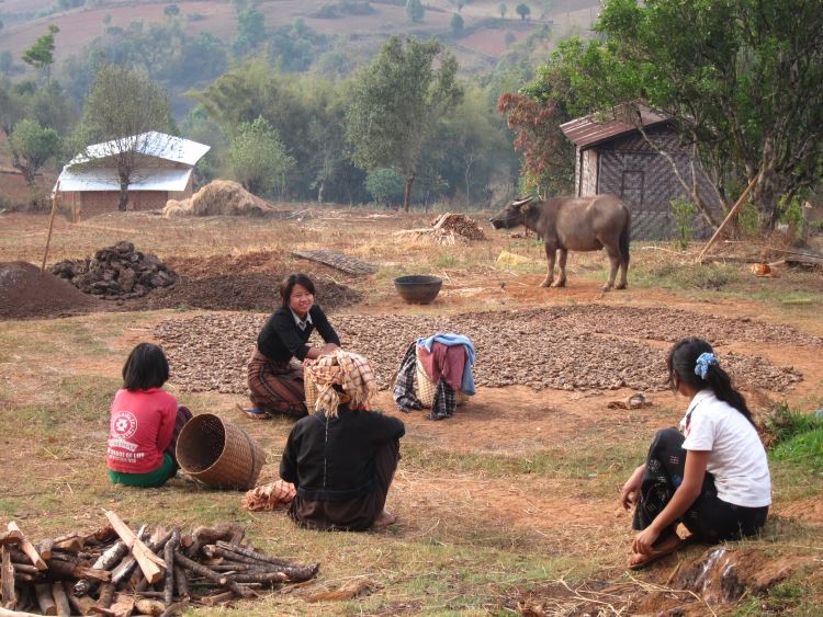 Myanmar, Kalaw to Inle Lake, Kalaw to Inle trek, Walkopedia