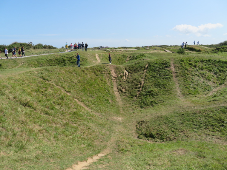 France Normandy, D-Day Beaches, German battery above Omaha, Walkopedia