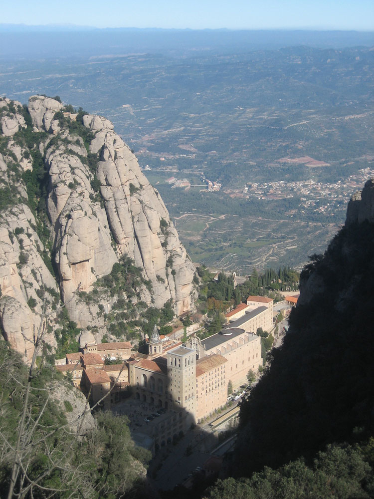 Spain South-east, Montserrat, Convent of Montserrat, Walkopedia