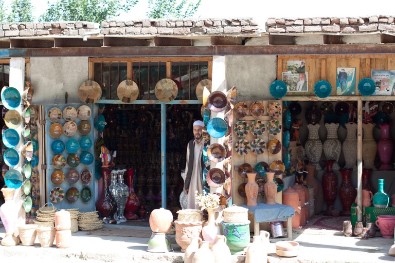 Afghanistan, Istalif, Istalif shops , Walkopedia